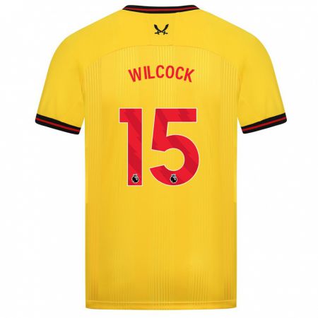 Kandiny Hombre Camiseta Tamara Wilcock #15 Amarillo 2ª Equipación 2023/24 La Camisa Chile