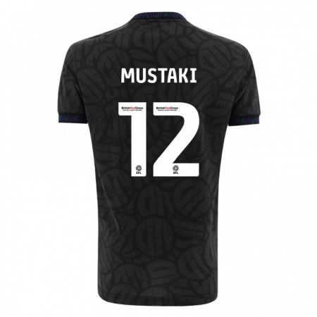 Kandiny Hombre Camiseta Chloe Mustaki #12 Negro 2ª Equipación 2023/24 La Camisa Chile