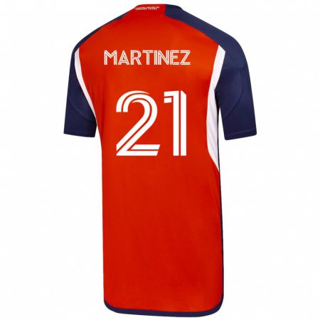 Kandiny Hombre Camiseta Maria Martínez #21 Blanco 2ª Equipación 2023/24 La Camisa Chile