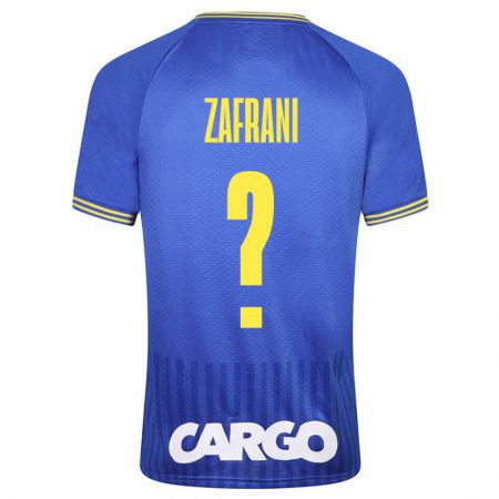 Kandiny Hombre Camiseta Itay Zafrani #0 Azul 2ª Equipación 2023/24 La Camisa Chile