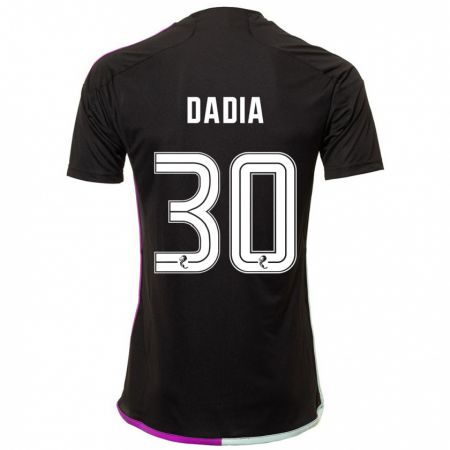 Kandiny Hombre Camiseta Or Dadia #30 Negro 2ª Equipación 2023/24 La Camisa Chile