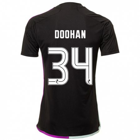 Kandiny Hombre Camiseta Ross Doohan #34 Negro 2ª Equipación 2023/24 La Camisa Chile