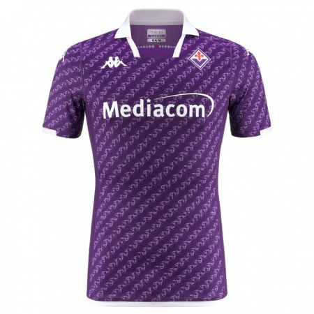 Kandiny Mujer Camiseta Yerry Mina #26 Violeta 1ª Equipación 2023/24 La Camisa Chile
