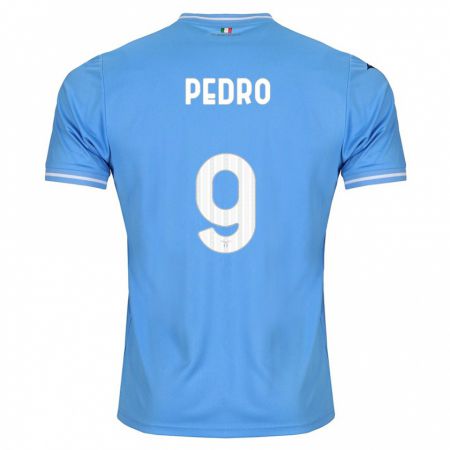 Kandiny Mujer Camiseta Pedro #9 Azul 1ª Equipación 2023/24 La Camisa Chile
