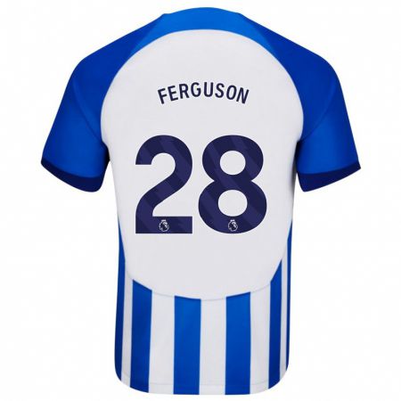 Kandiny Mujer Camiseta Evan Ferguson #28 Azul 1ª Equipación 2023/24 La Camisa Chile