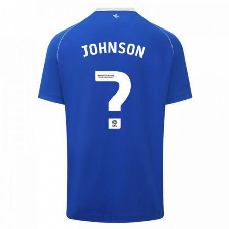 Kandiny Mujer Camiseta Finlay Johnson #0 Azul 1ª Equipación 2023/24 La Camisa Chile