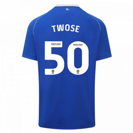 Kandiny Mujer Camiseta Cody Twose #50 Azul 1ª Equipación 2023/24 La Camisa Chile