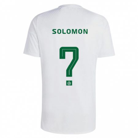 Kandiny Mujer Camiseta Itay Solomon #0 Verde Azul 2ª Equipación 2023/24 La Camisa Chile