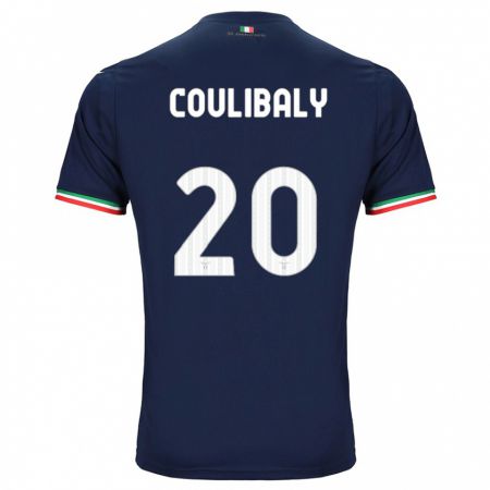 Kandiny Mujer Camiseta Larsson Coulibaly #20 Armada 2ª Equipación 2023/24 La Camisa Chile