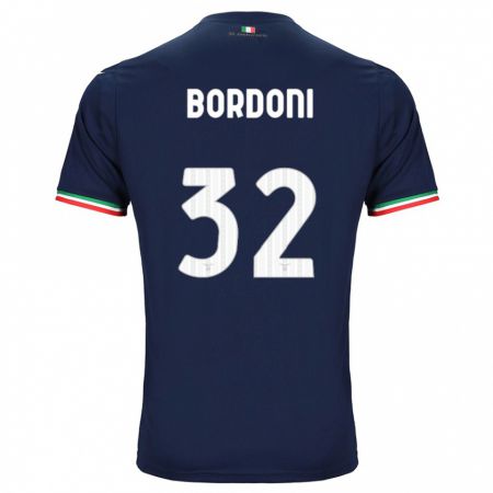 Kandiny Mujer Camiseta Tommaso Bordoni #32 Armada 2ª Equipación 2023/24 La Camisa Chile