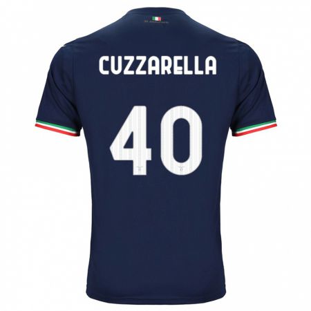 Kandiny Mujer Camiseta Cristian Cuzzarella #40 Armada 2ª Equipación 2023/24 La Camisa Chile