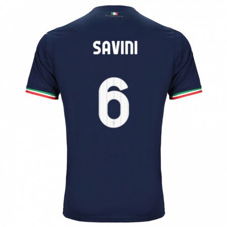 Kandiny Mujer Camiseta Federica Savini #6 Armada 2ª Equipación 2023/24 La Camisa Chile