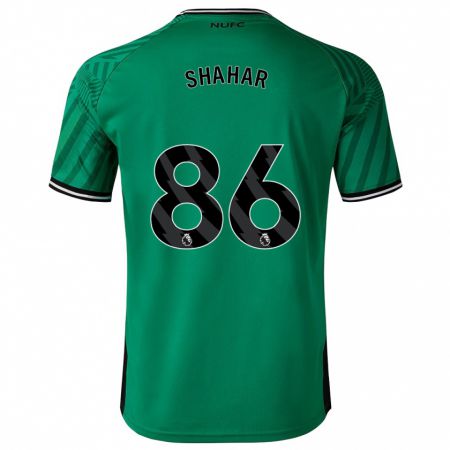 Kandiny Mujer Camiseta Leo Shahar #86 Verde 2ª Equipación 2023/24 La Camisa Chile