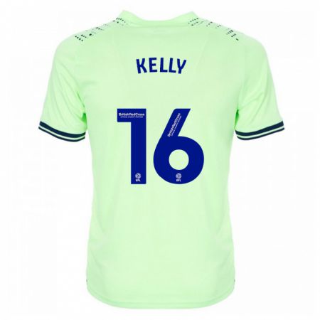 Kandiny Mujer Camiseta Martin Kelly #16 Armada 2ª Equipación 2023/24 La Camisa Chile