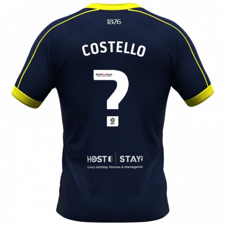 Kandiny Mujer Camiseta Jd Costello #0 Armada 2ª Equipación 2023/24 La Camisa Chile