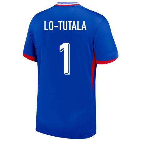 Kandiny Niño Camiseta Francia Thimothee Lo Tutala #1 Azul 1ª Equipación 24-26 La Camisa Chile