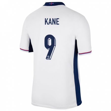 Kandiny Niño Camiseta Inglaterra Harry Kane #9 Blanco 1ª Equipación 24-26 La Camisa Chile