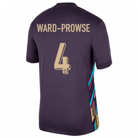 Kandiny Niño Camiseta Inglaterra James Ward-Prowse #4 Pasa Oscura 2ª Equipación 24-26 La Camisa Chile