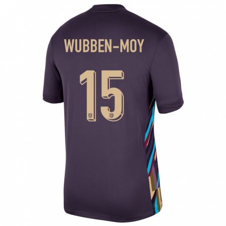 Kandiny Niño Camiseta Inglaterra Lotte Wubben Moy #15 Pasa Oscura 2ª Equipación 24-26 La Camisa Chile