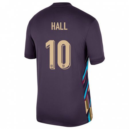 Kandiny Niño Camiseta Inglaterra George Hall #10 Pasa Oscura 2ª Equipación 24-26 La Camisa Chile