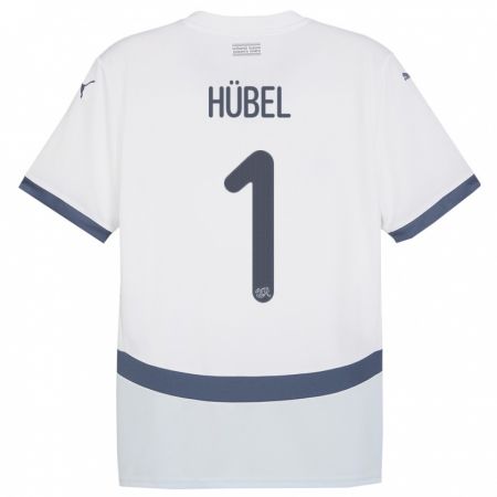 Kandiny Niño Camiseta Suiza Marvin Hubel #1 Blanco 2ª Equipación 24-26 La Camisa Chile