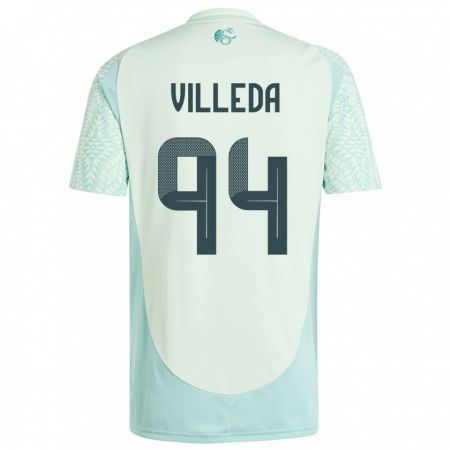 Kandiny Niño Camiseta México Melany Villeda #94 Lino Verde 2ª Equipación 24-26 La Camisa Chile