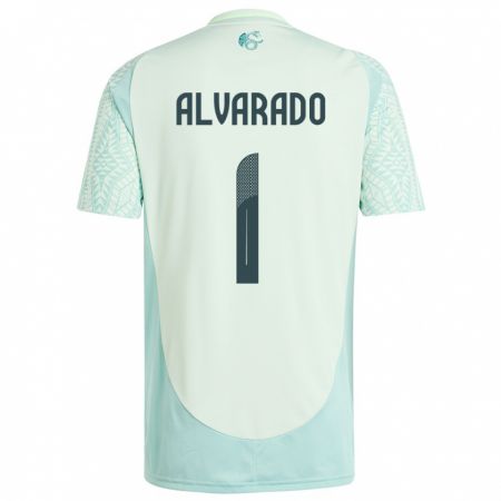 Kandiny Hombre Camiseta México Emily Alvarado #1 Lino Verde 2ª Equipación 24-26 La Camisa Chile