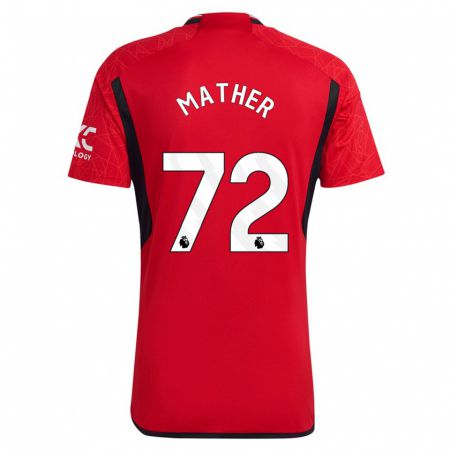 Kandiny Niño Camiseta Sam Mather #72 Rojo 1ª Equipación 2023/24 La Camisa Chile