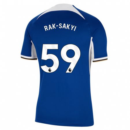 Kandiny Niño Camiseta Sam Rak-Sakyi #59 Azul 1ª Equipación 2023/24 La Camisa Chile