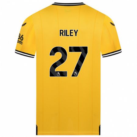 Kandiny Niño Camiseta Lauren Riley #27 Amarillo 1ª Equipación 2023/24 La Camisa Chile