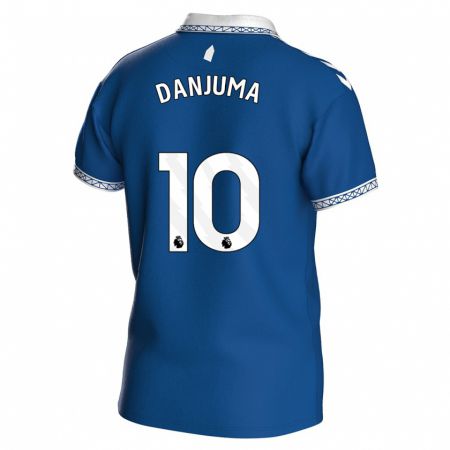 Kandiny Niño Camiseta Arnaut Danjuma #10 Azul Real 1ª Equipación 2023/24 La Camisa Chile
