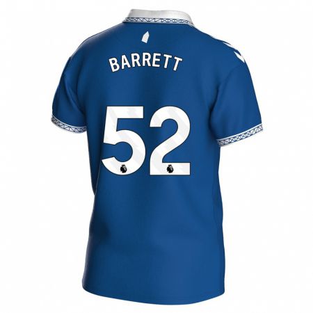 Kandiny Niño Camiseta Jack Barrett #52 Azul Real 1ª Equipación 2023/24 La Camisa Chile