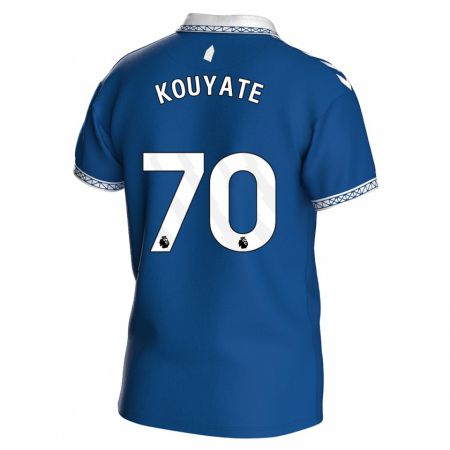 Kandiny Niño Camiseta Katia Kouyate #70 Azul Real 1ª Equipación 2023/24 La Camisa Chile