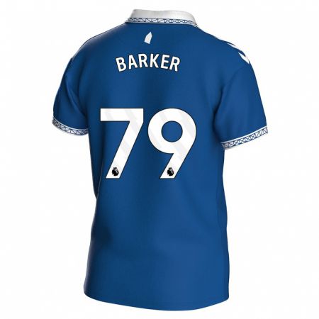 Kandiny Niño Camiseta Owen Barker #79 Azul Real 1ª Equipación 2023/24 La Camisa Chile
