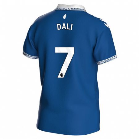 Kandiny Niño Camiseta Kenza Dali #7 Azul Real 1ª Equipación 2023/24 La Camisa Chile