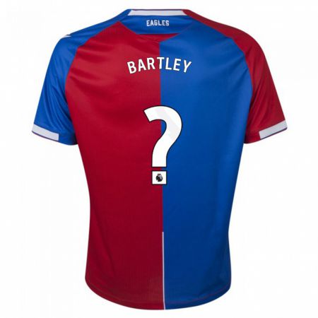 Kandiny Niño Camiseta Ryan Bartley #0 Rojo Azul 1ª Equipación 2023/24 La Camisa Chile