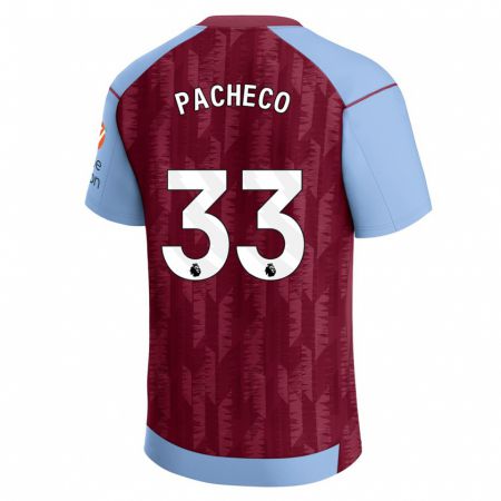 Kandiny Niño Camiseta Maz Pacheco #33 Azul Claro 1ª Equipación 2023/24 La Camisa Chile