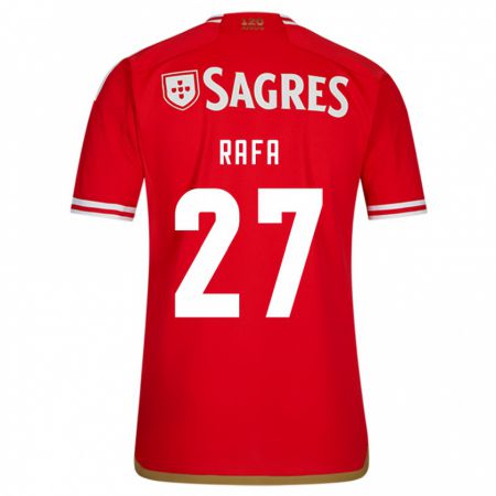 Kandiny Niño Camiseta Rafa #27 Rojo 1ª Equipación 2023/24 La Camisa Chile