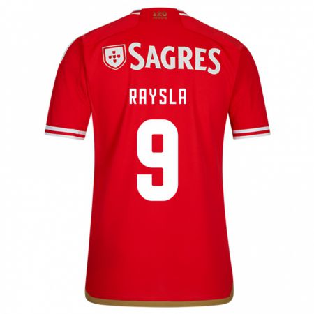 Kandiny Niño Camiseta Nycole Raysla #9 Rojo 1ª Equipación 2023/24 La Camisa Chile