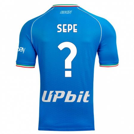 Kandiny Niño Camiseta Mauro Sepe #0 Cielo Azul 1ª Equipación 2023/24 La Camisa Chile