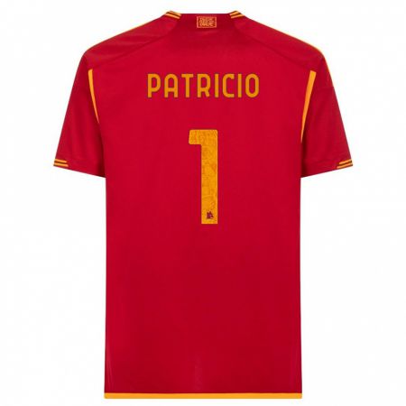 Kandiny Niño Camiseta Rui Patrício #1 Rojo 1ª Equipación 2023/24 La Camisa Chile