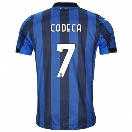 Kandiny Niño Camiseta Bianca Codeca #7 Azul Negro 1ª Equipación 2023/24 La Camisa Chile