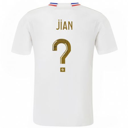 Kandiny Niño Camiseta Tao Jian #0 Blanco 1ª Equipación 2023/24 La Camisa Chile