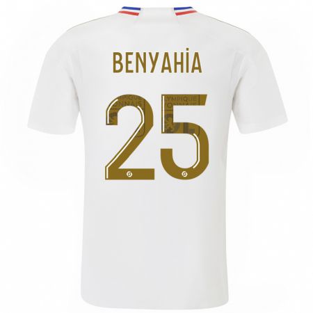 Kandiny Niño Camiseta Ines Benyahia #25 Blanco 1ª Equipación 2023/24 La Camisa Chile
