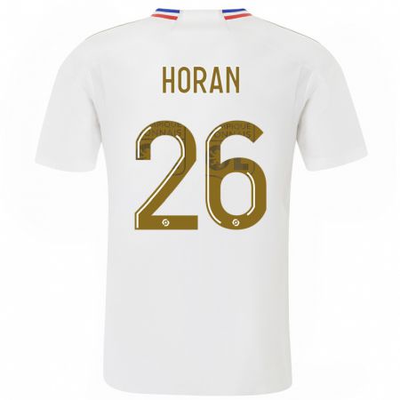 Kandiny Niño Camiseta Lindsey Horan #26 Blanco 1ª Equipación 2023/24 La Camisa Chile