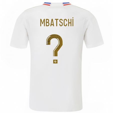 Kandiny Niño Camiseta Prince Mbatschi #0 Blanco 1ª Equipación 2023/24 La Camisa Chile