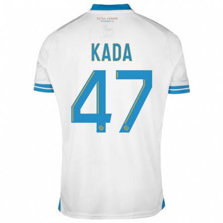 Kandiny Niño Camiseta Joakim Kada #47 Blanco 1ª Equipación 2023/24 La Camisa Chile