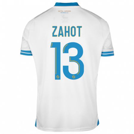 Kandiny Niño Camiseta Sarah Zahot #13 Blanco 1ª Equipación 2023/24 La Camisa Chile