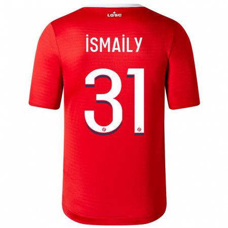 Kandiny Niño Camiseta Ismaily #31 Rojo 1ª Equipación 2023/24 La Camisa Chile