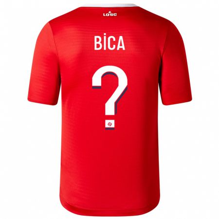 Kandiny Niño Camiseta Bica #0 Rojo 1ª Equipación 2023/24 La Camisa Chile
